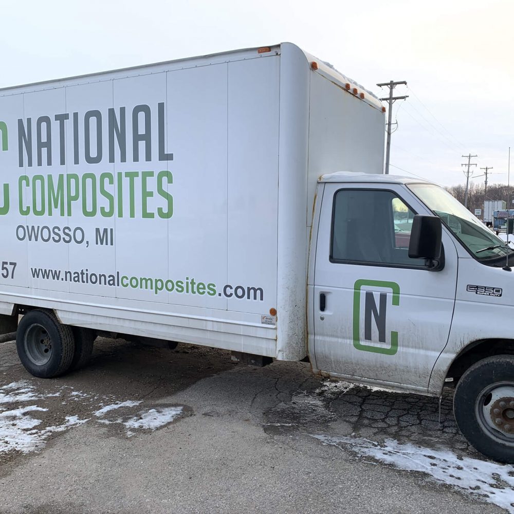 National Composites Delivery Truck